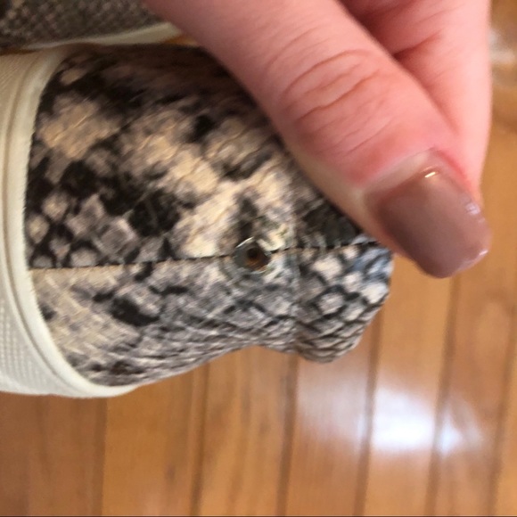 Steve Madden Gills platform snake print sneakers - Picture 6 of 6